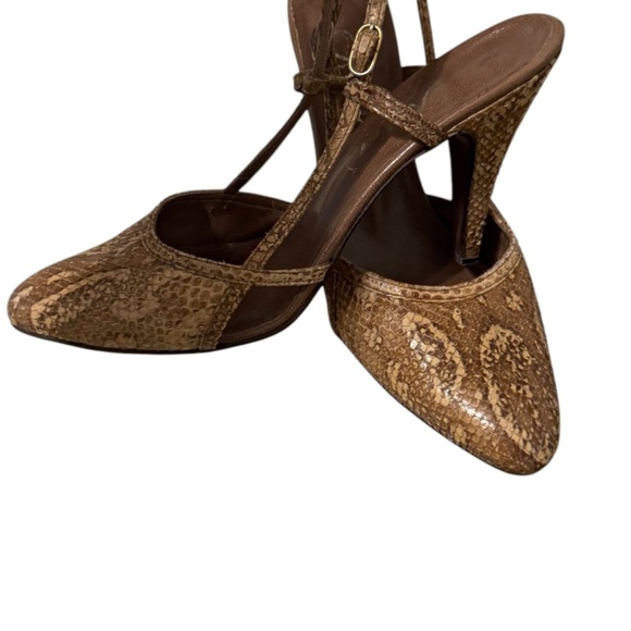Vintage Snakeskin Heels - Picture 3 of 5